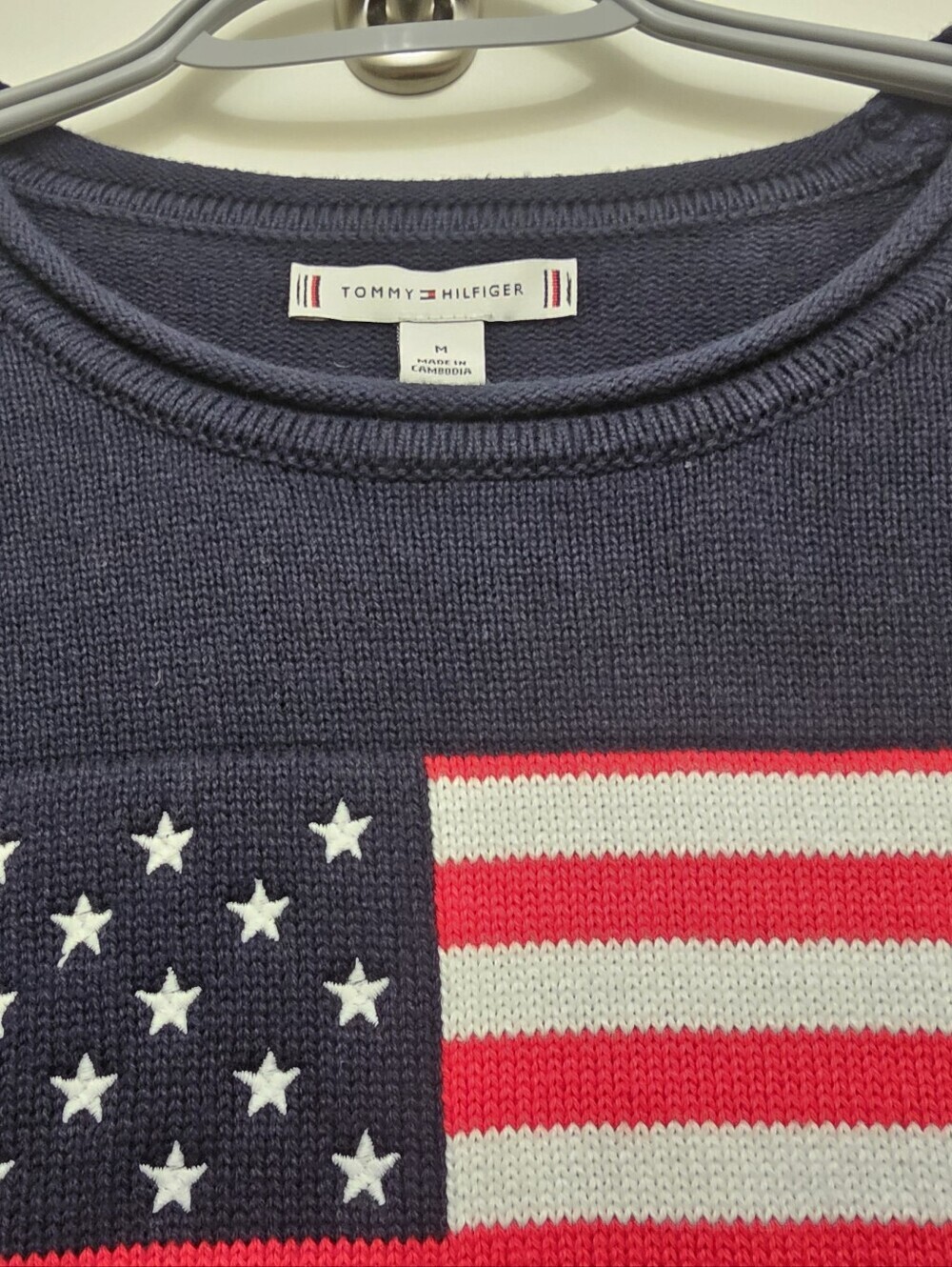 Tommy Hilfiger Womens Navy Pullover Sweater. - Picture 3 of 7